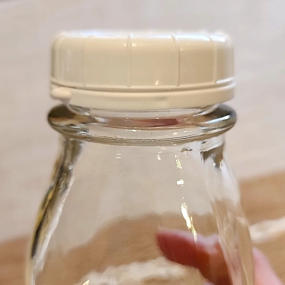 Stanpac Clear Glass Resealable Liquid Jar Container Decanter 16 ounces
